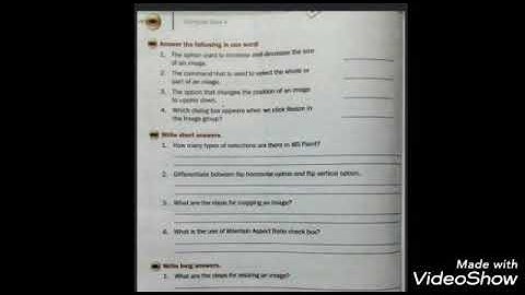 AIA Class 4 Ch 3 More on M.S paint.