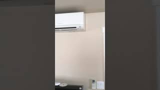 How Loud is a Ductless or Minisplit Heat Pump? Demo of Mitsubishi indoor unit operation.