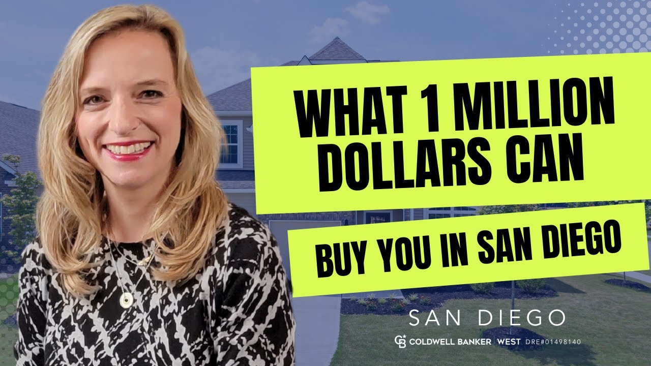What 1 Million dollars can buy you in the San Diego Real Estate Market in the first part of 2022!