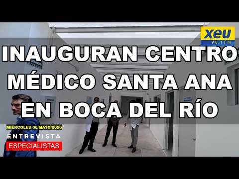 Inauguran centro médico Santa Ana en Boca del Río