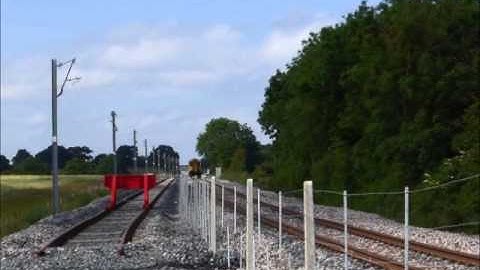 Buffer STOP at end of test track, Turntable,and Sidings at "Hitachi"  Newton Aycliffe