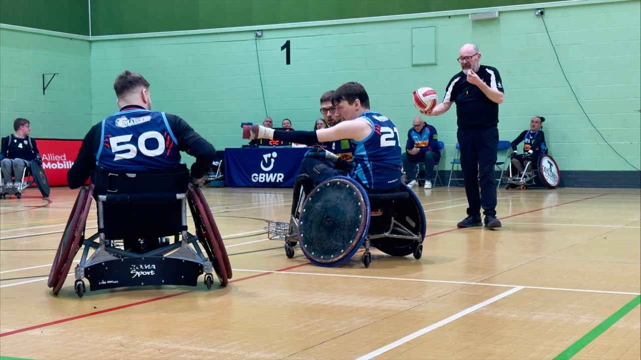 3v3: GB Wheelchair Rugby is live - 3v3 T1 - Aylesbury - YouTube