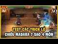 Huyền Thoại Làng Lá - Xài Thử Các Trick Lỏ Chiêu Mộ Madara 7 Sao 4 Môn Test Sức Mạnh
