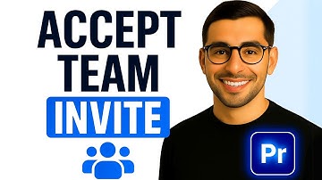 How to Accept Team Project Invite Premiere Pro (EASY METHOD)