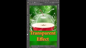 Photoshop transparent effect tutorial || #photoshop #photoshoptutorial #adobe #viralvideo #shorts