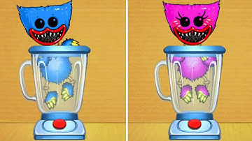 Huggy Wuggy vs Kissy Missy vs Blender | Kick the Buddy Mod Poppy Playtime 2 Android Gameplay