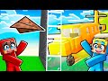 Nico vs cash plane house battle in minecraft