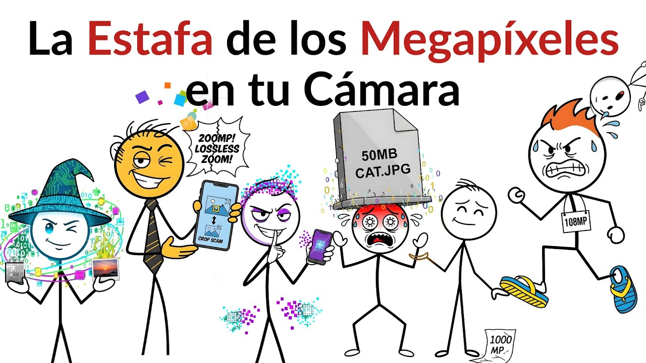 La Estafa de los Megapíxeles en tu Cámara