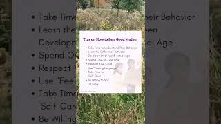 How To Be A Good Mother Not A Perfect Mom Part.1