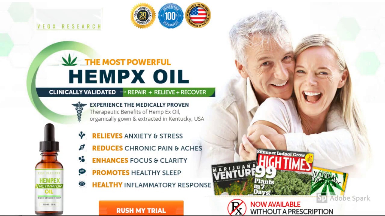 Hempex Activator Oil : Hempex Updated 2020 || 100% Natural Safe || 70% ...