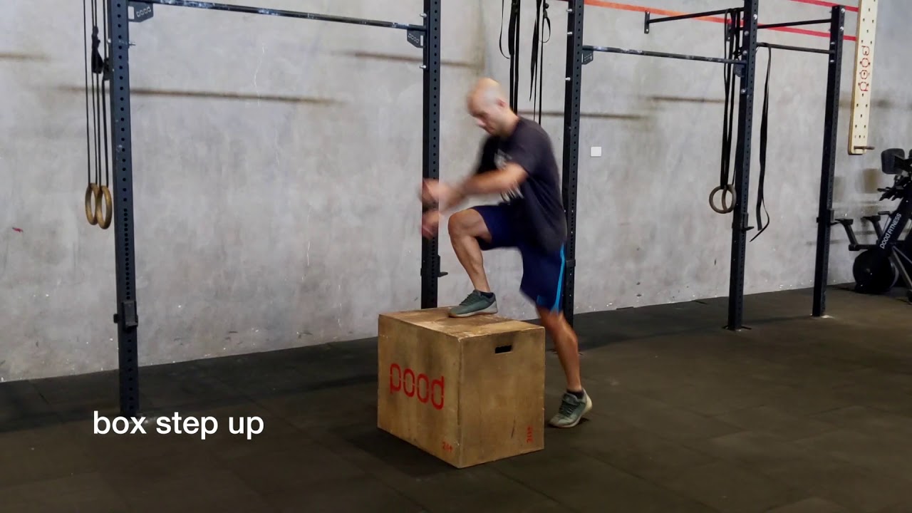 [MOVIMENTOS DO CROSSFIT] BOX STEP UP - YouTube