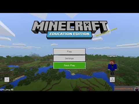 How to make you're own custom skin in Minecraft Education edition