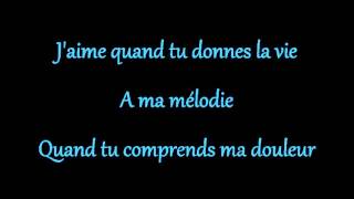 Ne m'abandonne pas - Christophe Maé (paroles) chords