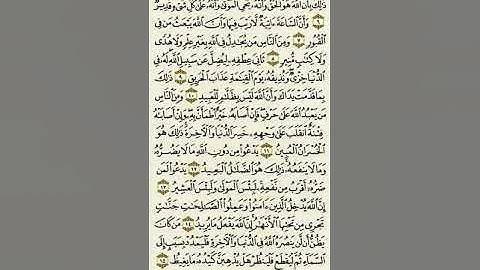 سورة الحج من الآية ٦ إلى الآية ١٥بصوت القارئ ماهر المعيقلي