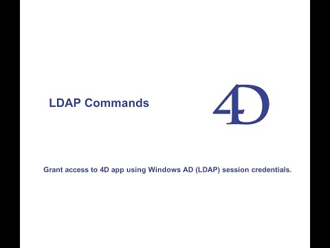 4D LDAP Commands