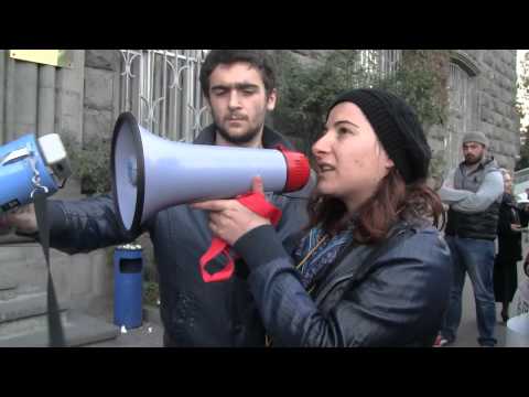 სტუდენტების მორიგი აქცია ხუდონჰესის წინააღმდეგ