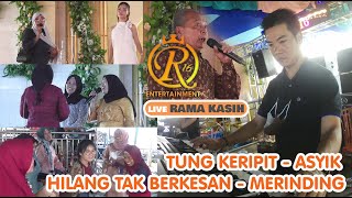 Irama nada dangdut OT R16 entertainment bersama warga desa Rama Kasih Muara Kuang