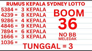 SDY HARI INI | PREDIKSI SDY LOTTO HARI INI | PREDIKSI SDY 03 JULI 2025 | SYDNEY HARI INI | RUMUS SDY