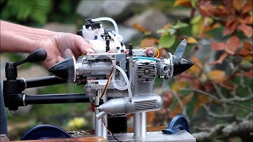 In Line Twin RC Airboat 7 - Project Boat Engine Test 2