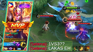 NEW BUILD!!😱 | BROKEN ITEM | TOP 1 GLOBAL FREYA | FREYA BEST BUILD 2022 | MUST WATCH | MLBB✓