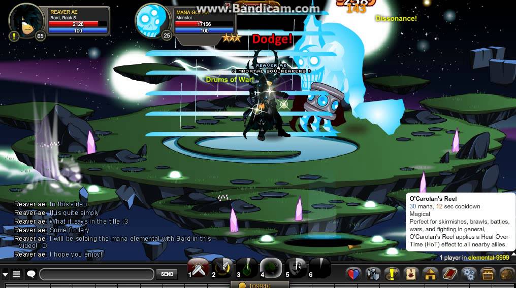 Mana Elemental w/ Bard