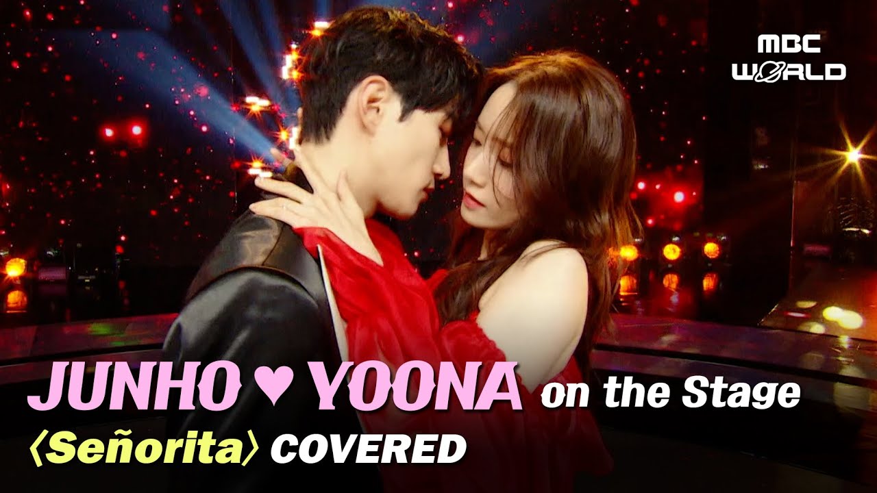 [C.C.] JUNHO❤YOONA on the stage✨ 《Señorita》 CoveredㅣKpop on the Stage