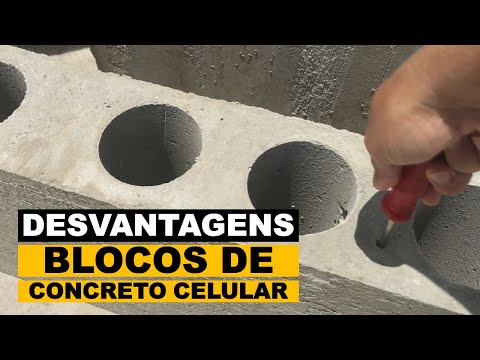 Vídeo: Concreto aerado ou bloco de espuma? Características dos materiais