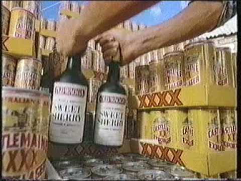 CASTLEMAINE XXXX Sherry Ad 1986