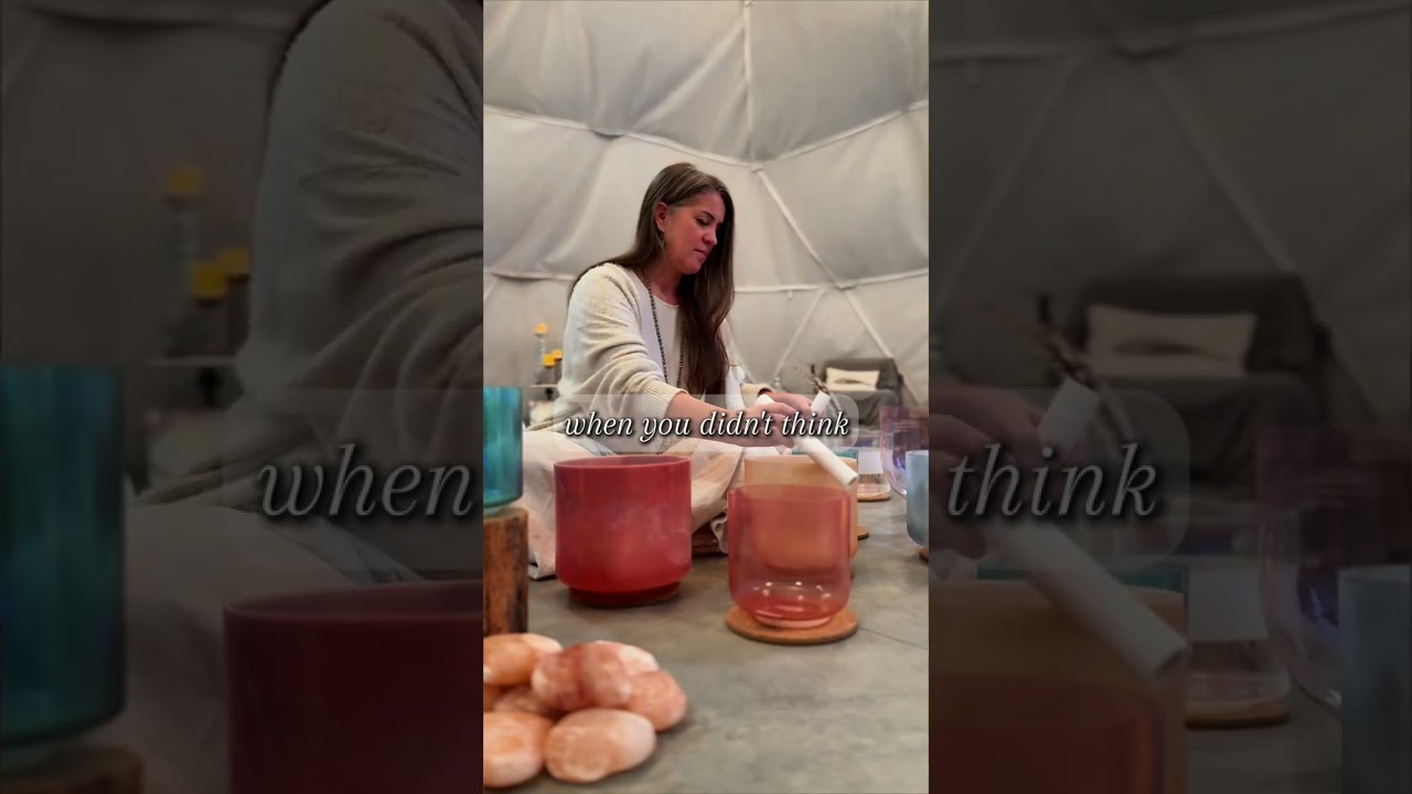 I didn’t realize how deeply sound could open connection… until this bowl came home with us.