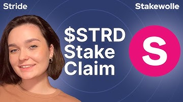 How to stake Stride?