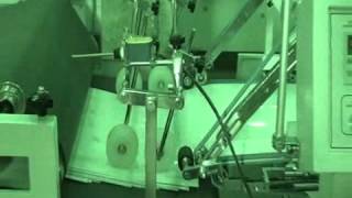 Shopping Bag Folding And Glueing Machine