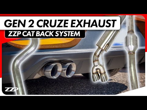 ZZP Gen II CRUZE Cat back Exhaust Feature