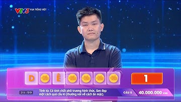 Vua Tiếng Việt mới nhất 6/12/2025 | Giáo viên trẻ người Hải Phòng hơi run ở vòng Soán Ngôi (Phần 2)