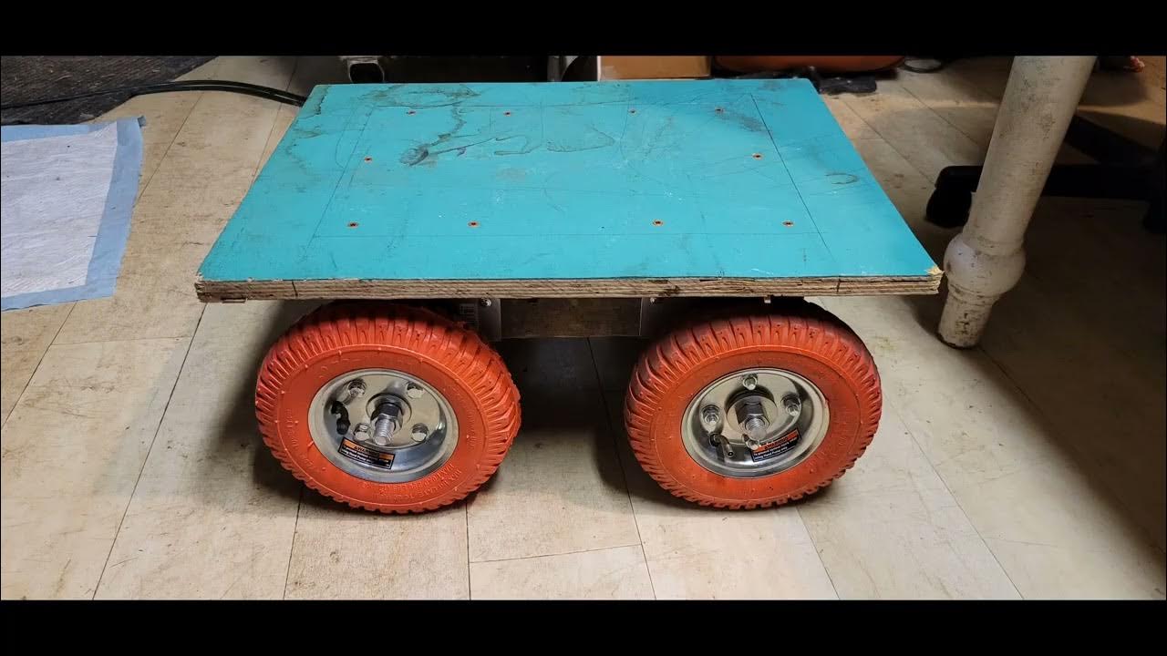 Harbor Freight Plate Compactor DIY Wheels YouTube