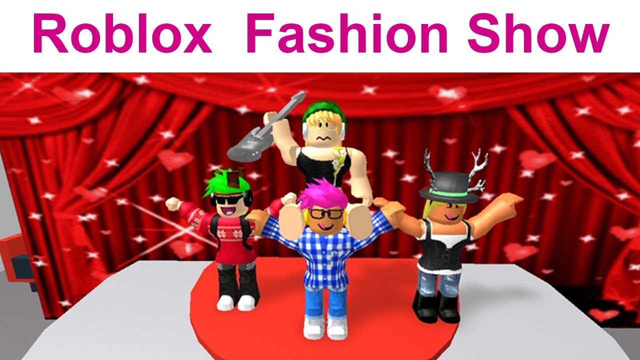 Roblox Fashion Show gameplay beginner لعبة عرض الازياء روبلوکس YouTube