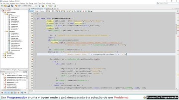 Curso Programação - Java POO - criando um sistema de vendas em java completo passo a passo - 107