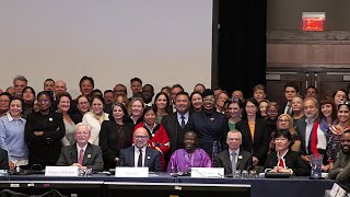 Summary of the 66th GEF Council meeting
On its final day, the Global Environment Facility Council, meeting as the first Global Biodiversity Framework Fund (GBFF) Council, completed the work needed to make the GBFF operational in the upcoming weeks. The Council approved the GBFF Project Cycle Policy providing for a streamlined project cycle for all GBFF projects, and the FY24 and FY25 administrative budget and business plan vis-à-vis the Fund.
66th GEF Council: https://www.thegef.org/events/66th-gef-council-meeting
Video produced by IISD ENB
ABOUT US
The Global Environment Facility (GEF) was established on the eve of the 1992 Rio Earth Summit to help tackle our planet’s most pressing environmental problems.
Website: https://www.thegef.org
Follow us on social media
Twitter: https://twitter.com/theGEF
Facebook: https://www.facebook.com/TheGEF1/
LinkedIn: https://www.linkedin.com/company/global-environment-facility
Instagram: https://www.instagram.com/gef_global_environment/ Summary of the 66th GEF Council meeting