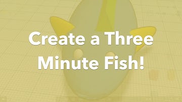 Tinker Tuesday: Create a 3 Minute Fish!