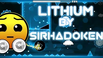 Lithium by SirHadoken | Daily level | Geometry dash 2.1