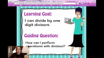 Dividing with a 1 digit divisor