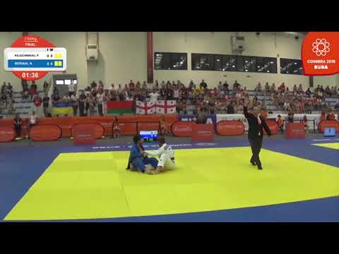 ნოდარ ბერიანი - ევროპის უნივერსიადის ოქროს მედლის მფლობელი-2018