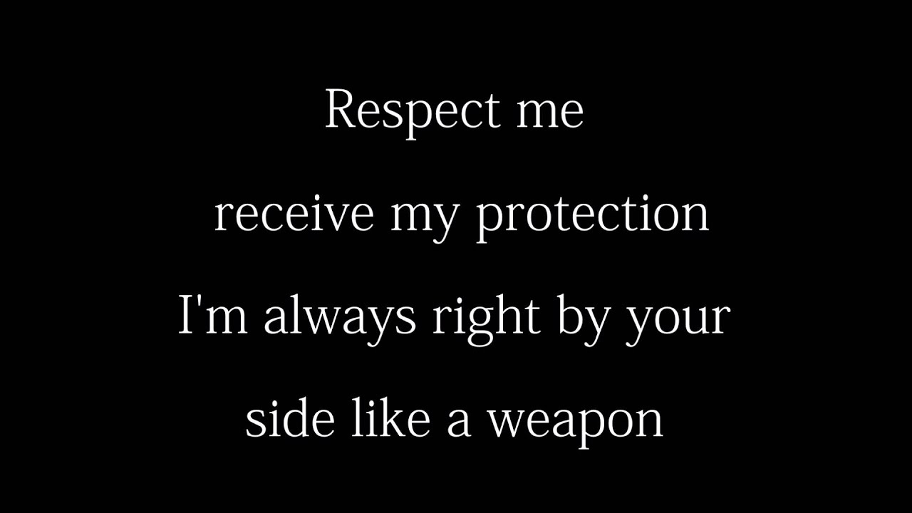 DIE ANTWOORD - "UGLY BOY" Lyrics on screen 