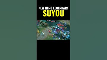 New Hero Suyou - Legendary #mltalkshow #mlbb #suyou