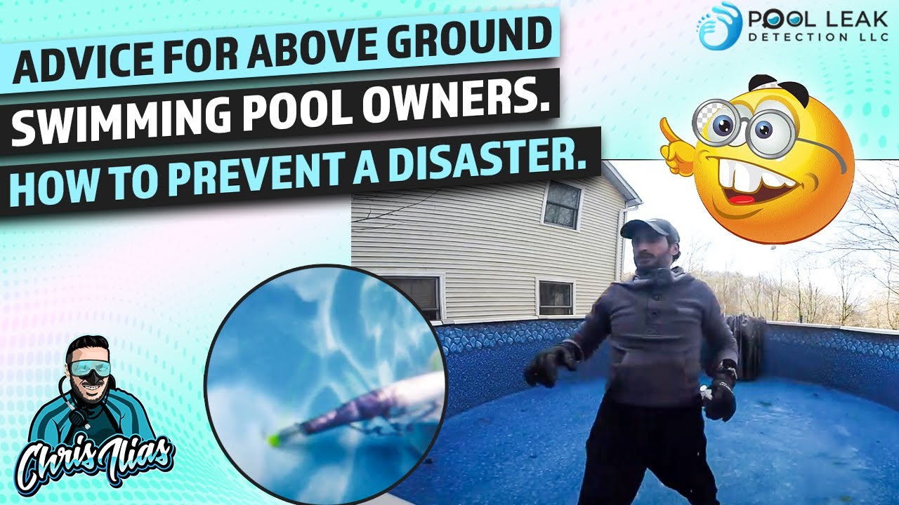 Advice For Above Ground Swimming Pool Owners || How To Prevent A Disaster