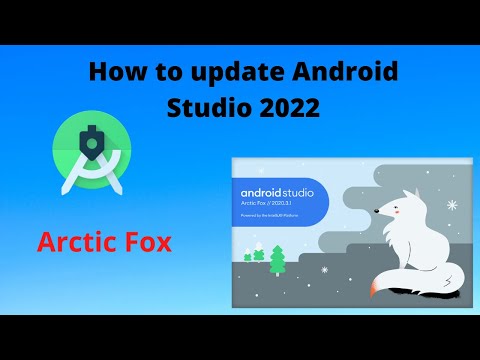 How to update Android Studio | Arctic Fox 2020.3.1|Latest Version 2022|Android Studio New Update