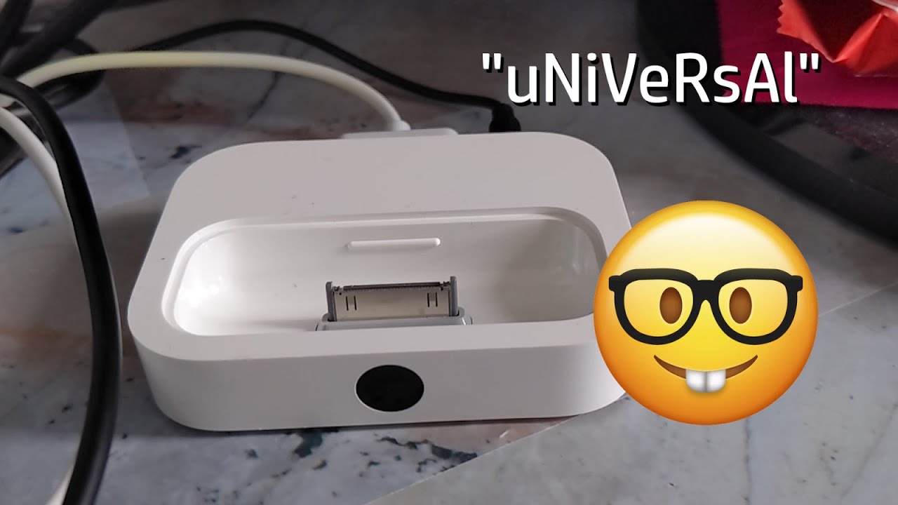 A rant about the iPod "Universal" Dock