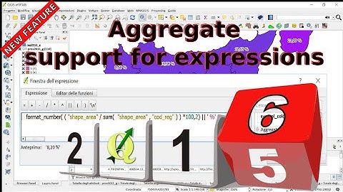 QGIS Aggregate support for expressions