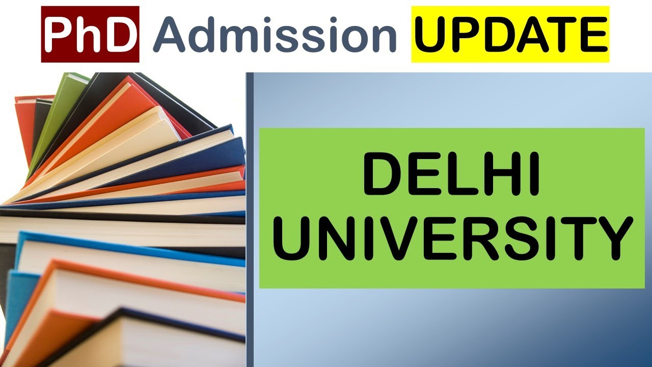 important update || DELHI UNIVERSITY PHD UPDATE || du phd || # ...