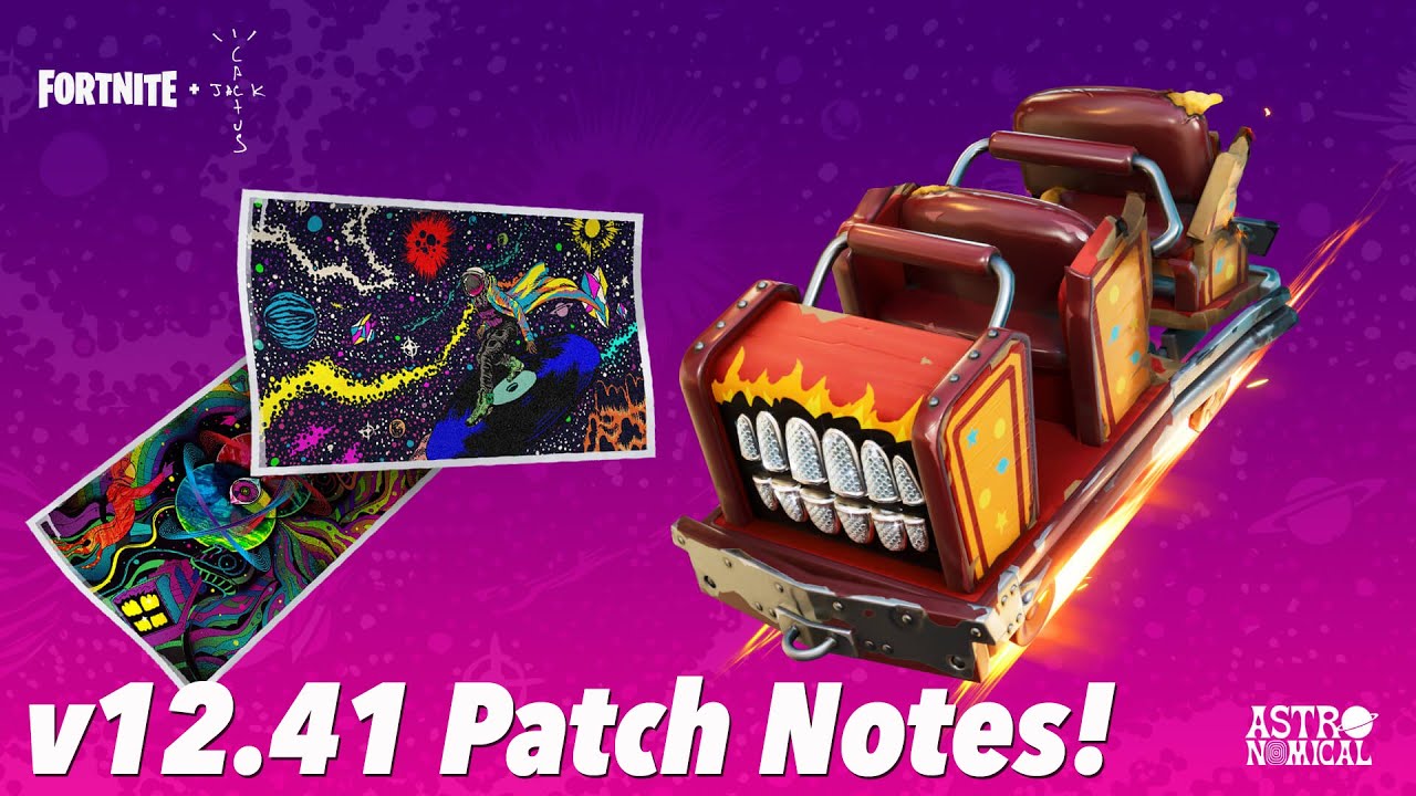v12.41 Patch Notes! (FORTNITE)