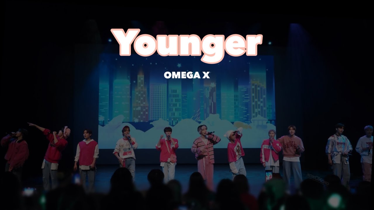 231208 KEEP GOIN' OMEGA X CONCERT in SAN JOSE YOUNGER - 오메가엑스 - YouTube